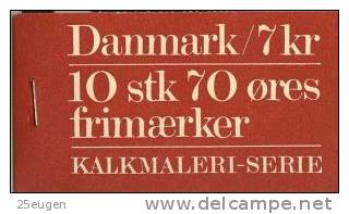 DENMARK 1973 MICHEL No: MH 24 BOOKLET  MNH - Postzegelboekjes