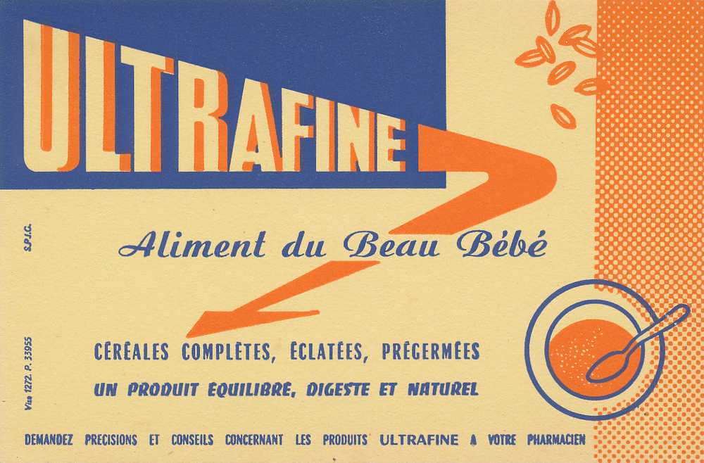 BU 247 / BUVARD    ULTRAFINE  ALIMENT DU BEAU BEBE - Produits Pharmaceutiques