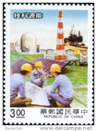 Sc#2633 1988 Science & Technology Stamp- Energy Resources  Thermo Electric Solar Nuclear Scientist - Astronomy