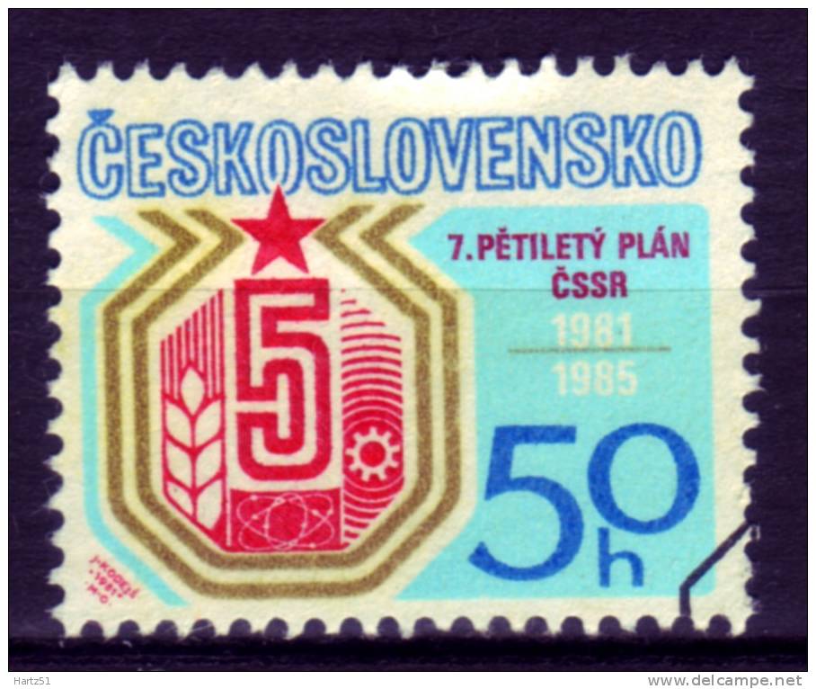 Tchécoslovaquie, CSSR : N° 2421 (o) - Gebraucht