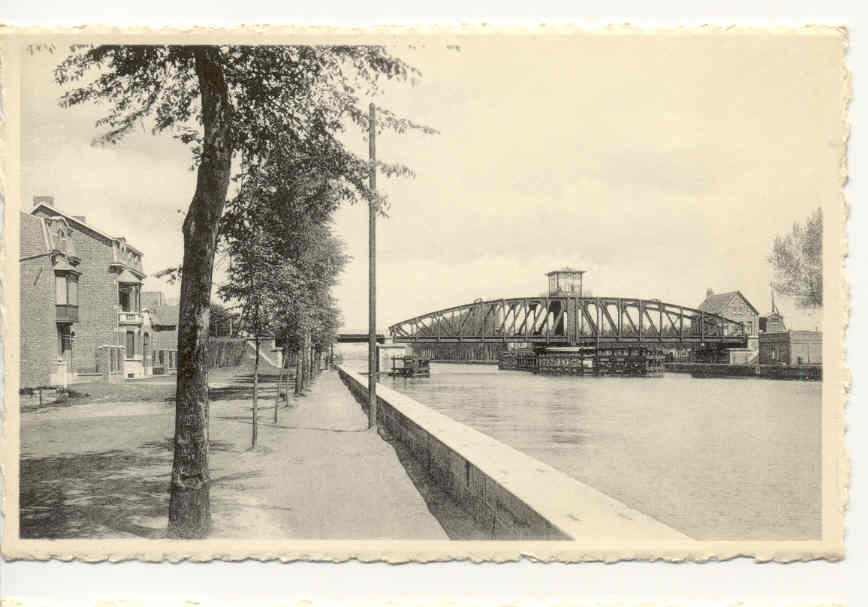 Willebroek Spoorbrug, Pont Rails, Drukkerij L. Thomas Willebroek - Willebrök