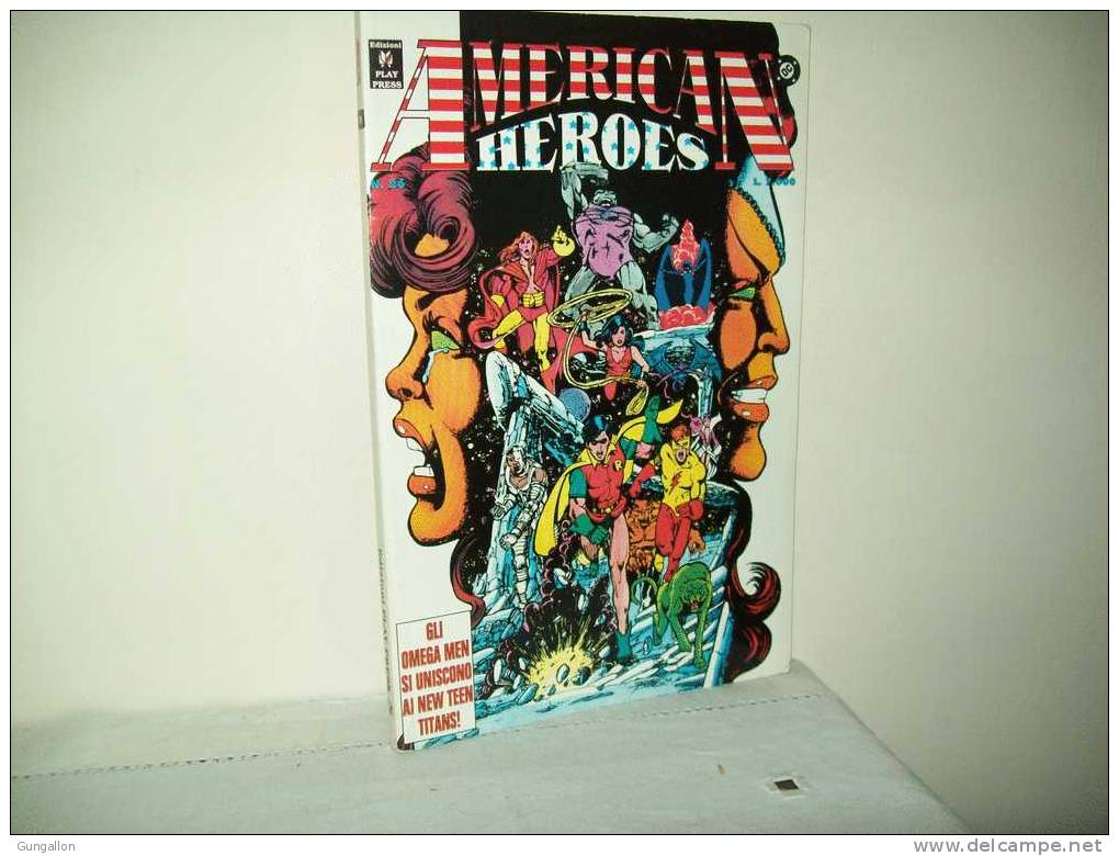 American Heroes(Play Press 1994) N. 26 - Super Eroi