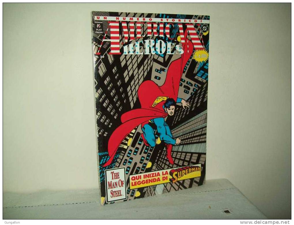 American Heroes(Play Press 1994) N. 30 - Super Eroi