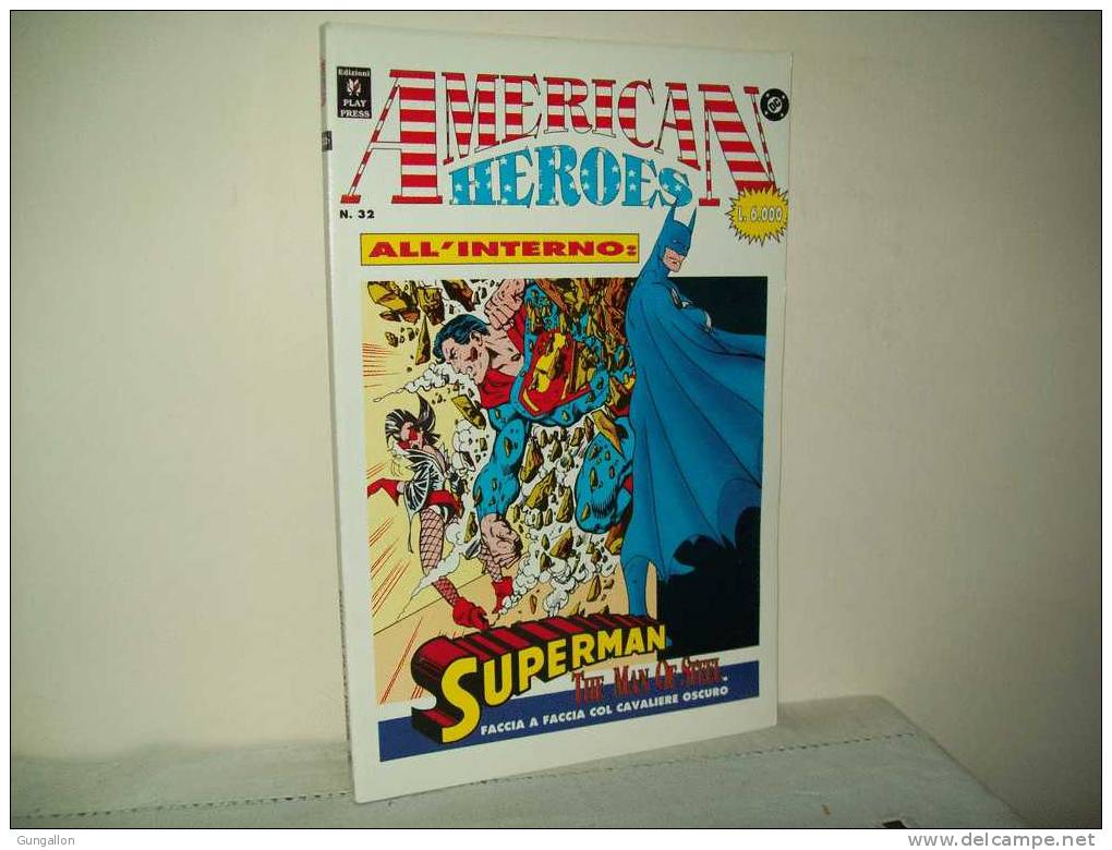 American Heroes(Play Press 1994) N. 32 - Super Eroi