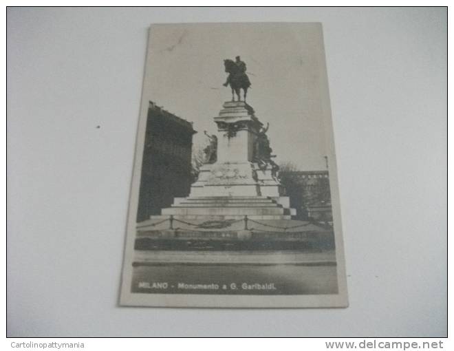 Monumento Cavallo Garibaldi Milano - Monuments