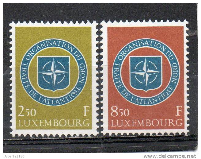 LUXEMBOURG O.T.A.N 1959 N°562-563 - Ungebraucht