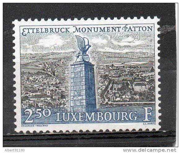 LUXEMBOURG 2,50f Bleu Gris 1961 N°600 - Ungebraucht
