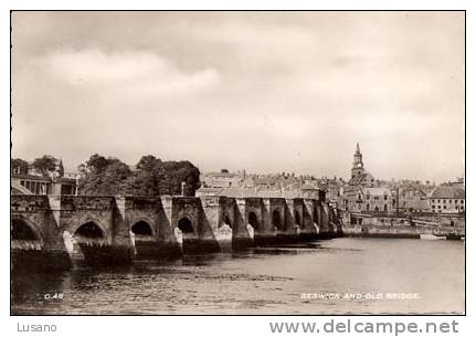 Berwick And Old Bridge - Le Vieux Pont De Berwick - Otros & Sin Clasificación