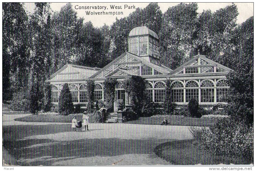 8145     Regno  Unito    Inghilterra  Conservatory  West  Park  Wolverhampton  NV  (scritta) - Andere & Zonder Classificatie