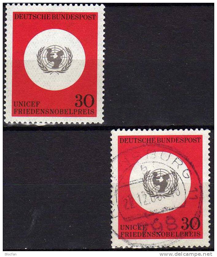 20 Jahre Weltkinderhilfswerk UNICEF Bund 527 **/o Und 2 FDC 3€ - Fête Des Mères