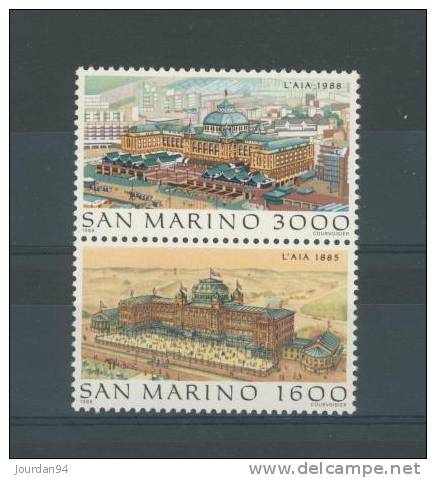 SAINT  MARIN         N°     1196      /   1197 - Blocs-feuillets