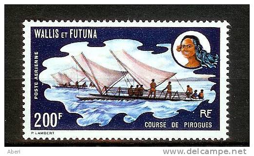 WALLIS Et FUTUNA  PA 43**    PIROGUE à VOILE - Unused Stamps