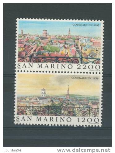 SAINT  MARIN         N°     1169    /   1170 - Blocs-feuillets