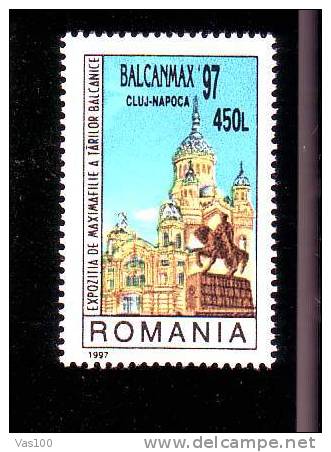 ROMANIA,HORSES,CHEVAUX 1 , MINT **  1997 STAMP. - Neufs