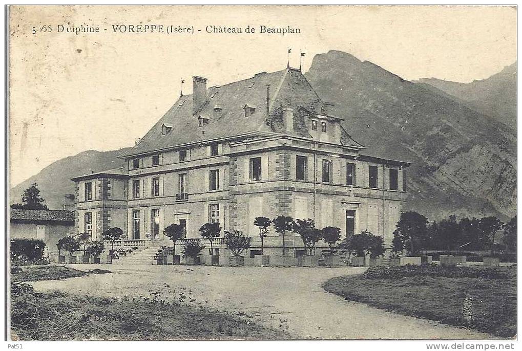 38 - Voreppe : Château De Beauplan - Voreppe