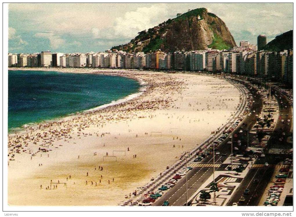 CP BRESIL RIO DE JANEIRO COPACABANA (1973 ) - Copacabana