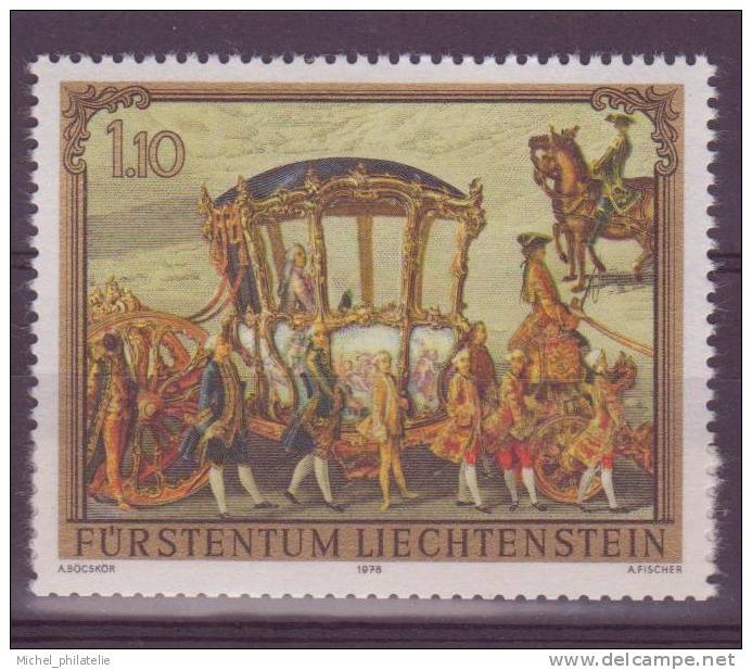 ⭐ Liechtenstein - YT N° 658 à 660 ** - Neuf Sans Charnière - 1978 ⭐ - Ungebraucht