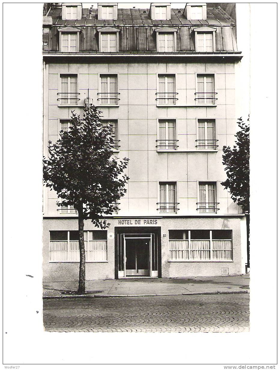 PARIS ,  HOTEL DE PARIS ,  51,avenue Du Maine PARIS 14ème - Arrondissement: 14