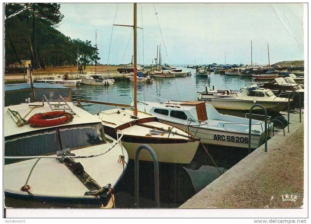 BASSIN D ARCACHON..ANDERNOS LES BAINS..LE PORT..BATEAUX..FORMAT 15 X 10....1971 - Andernos-les-Bains