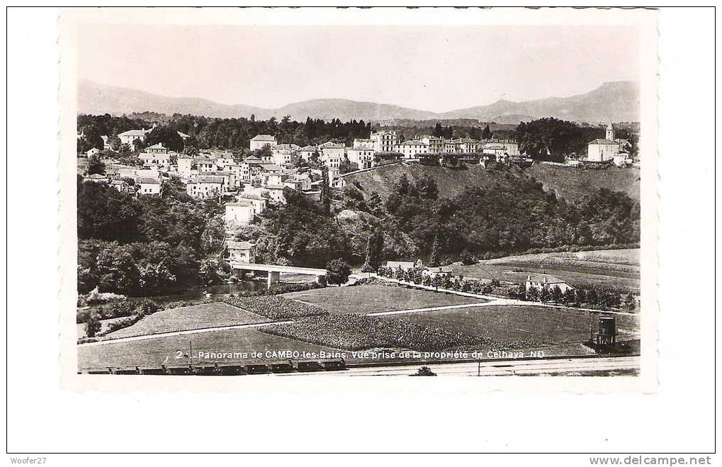 CAMBO LES BAINS Vue Prise De La Propriété De Cethaya - Cambo-les-Bains