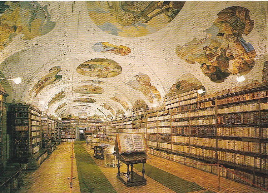 Architecture - Bâtiments - Bibliothèque De Strahov - Salle De Théologie - Républiue Tchèque - Bibliothèques