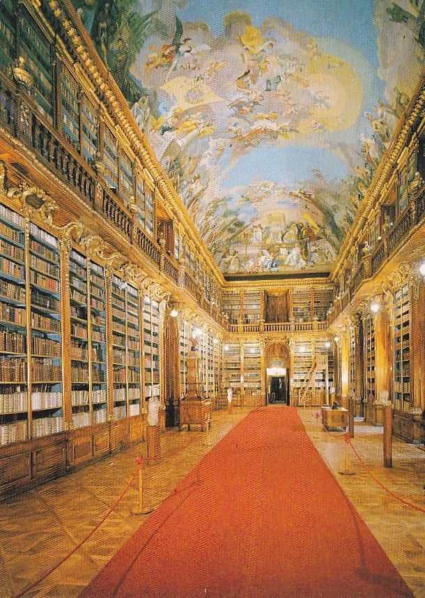 Architecture - Bâtiments - Bibliothèque De Strahov - Salle Philosophie - République Tchèque - Bibliothèques