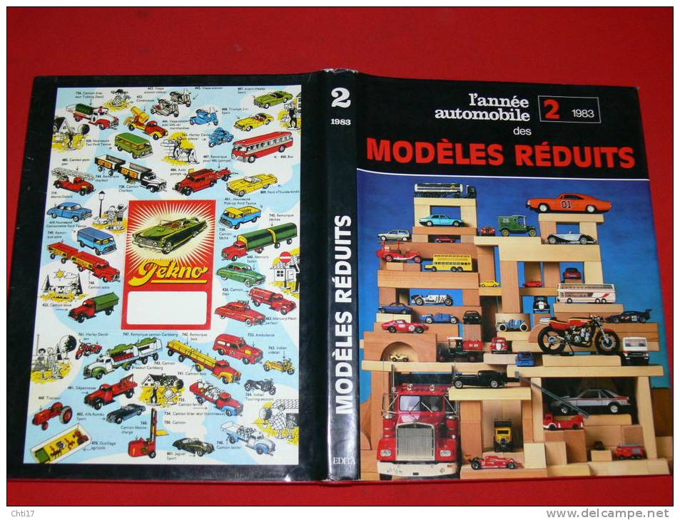L ANNEE AUTOMOBILE DES MODELES REDUITS MATCHBOX NOREEV MECCANO DINKY TOYS  1983 NUMERO DEUX - Auto