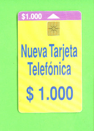 CHILE - Chip Phonecard As Scan - Chili