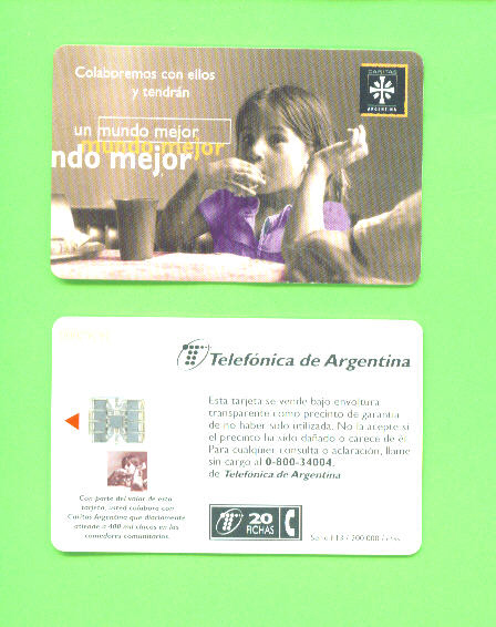 ARGENTINA - Chip Phonecard As Scan - Argentine