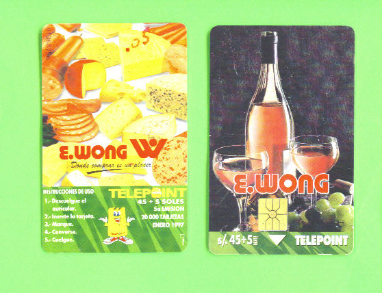 PERU - Chip Phonecard As Scan - Pérou