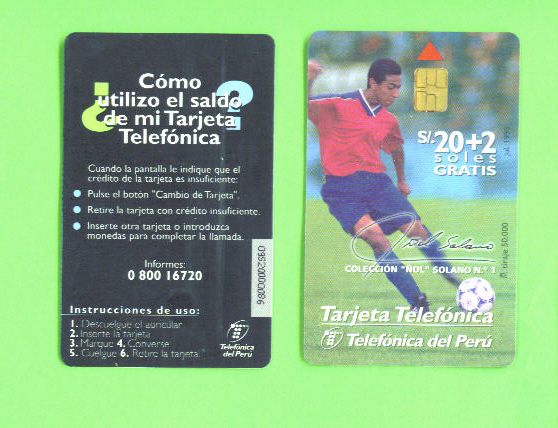 PERU - Chip Phonecard As Scan - Perù