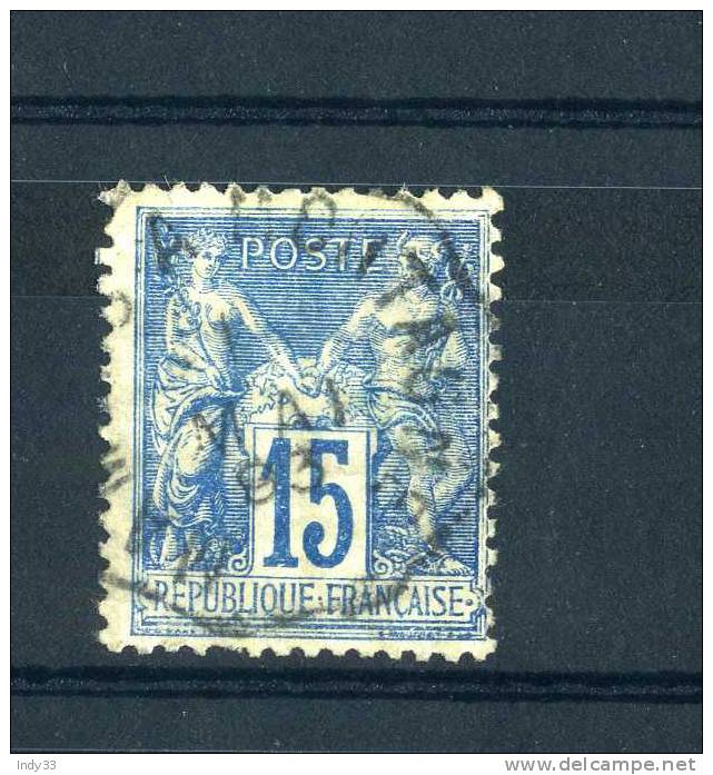 - FRANCE N°101 Y T OBLITERE - 1876-1898 Sage (Type II)