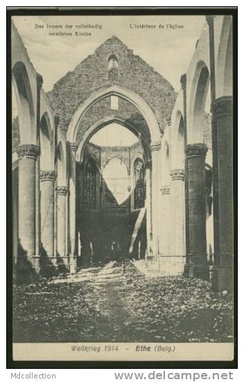 BELGIQUE ETHE / L'intérieur De L'église / - Virton