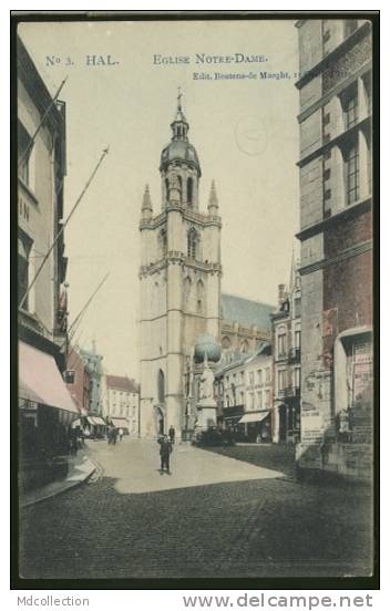 BELGIQUE HALLE / église Notre-Dame / CARTE COULEUR - Halle