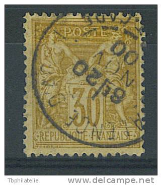 VEND BEAU N° 80 , CACHET A " VALENCE D ' AGEN "(85) - 1876-1898 Sage (Type II)