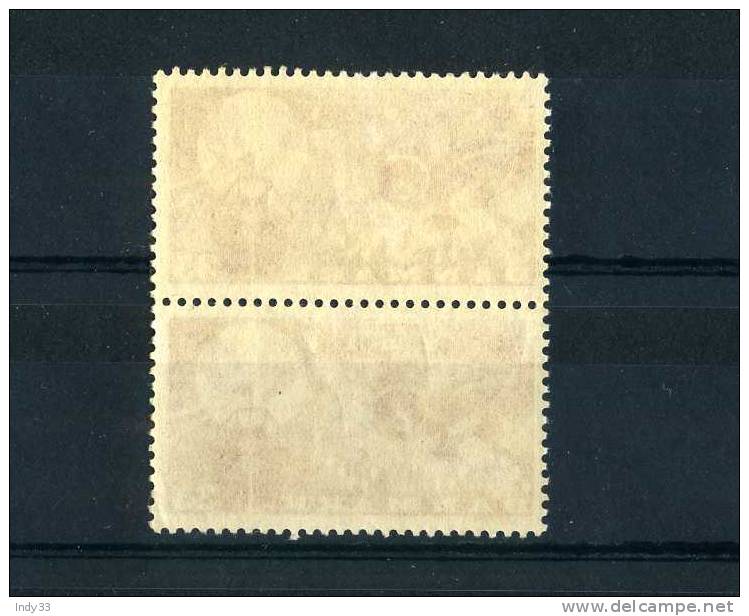 - DANEMARK . PAIRE VERTICALE DE 1962 NEUVE SANS CHARNIERE - Unused Stamps