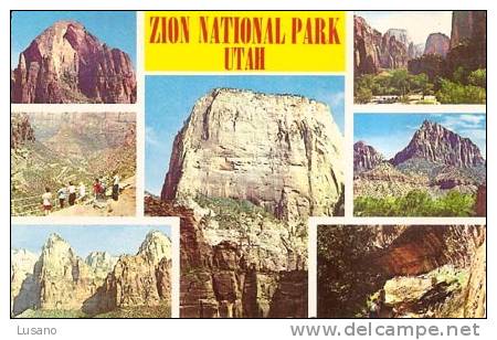 Zion National Park, Utah - Views - Multivues - Zion