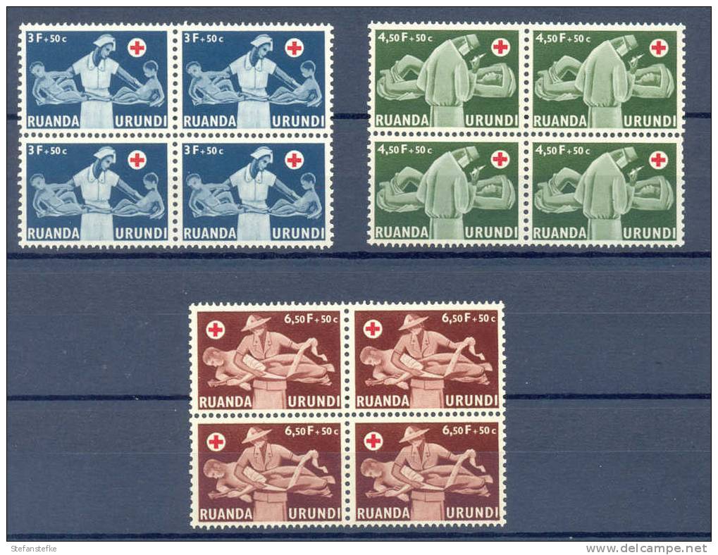 Ruanda - Urundi  Ocb Nr :  202 - 204  ** MNH     (zie Scan) - Neufs