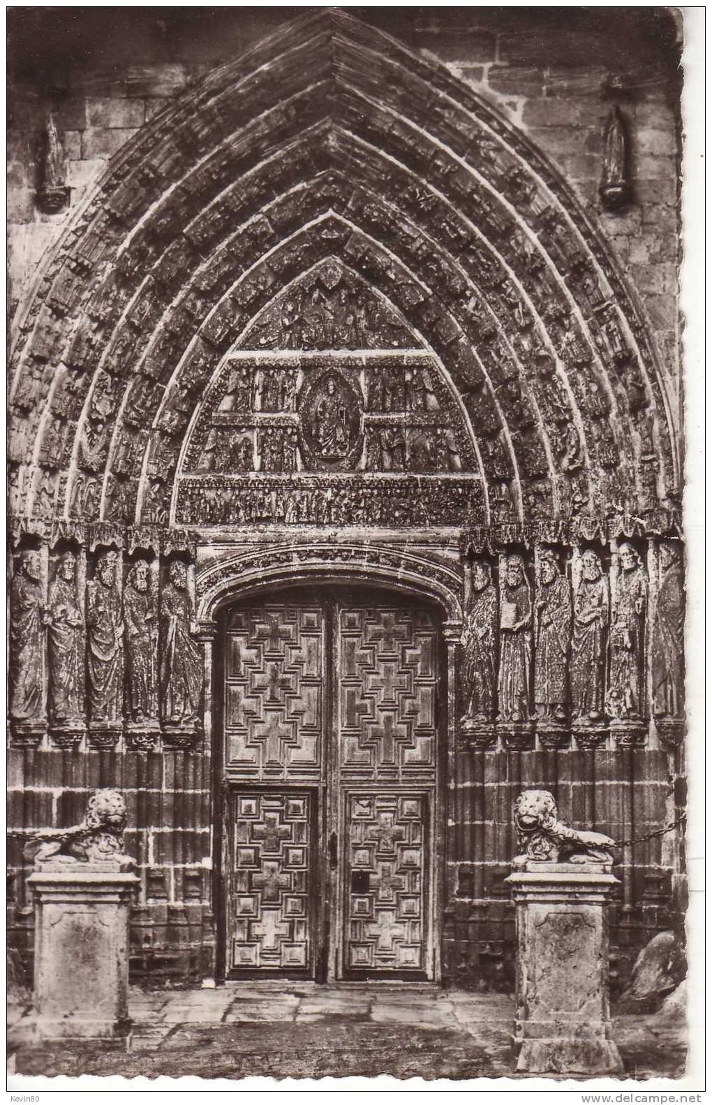 ESPAGNE AVILA Catédral Puerta De Los Doce Apostoles - Ávila