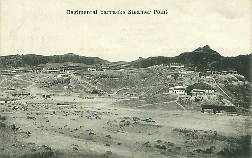 STEAMER POINT - Regimental Barracks - Yémen