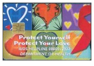 # SOUTH_AFRICA TGAV Protect Yourself 15 So3   Tres Bon Etat - Afrique Du Sud