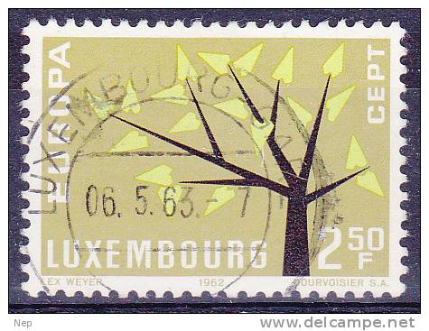 EUROPA - CEPT - Michel - 1962 - Luxemburg - Nr 657 - Gest/OblIUs - 1962