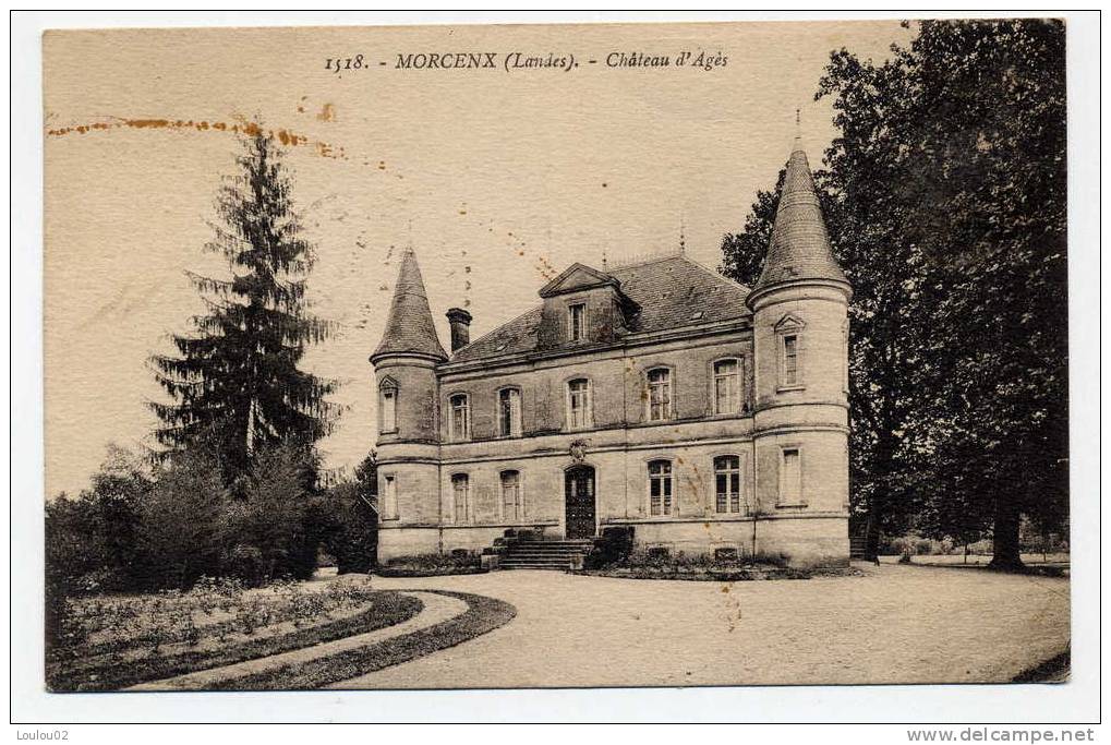40 - MORCENX - Chateau D'Ages - Très Bon état - Morcenx