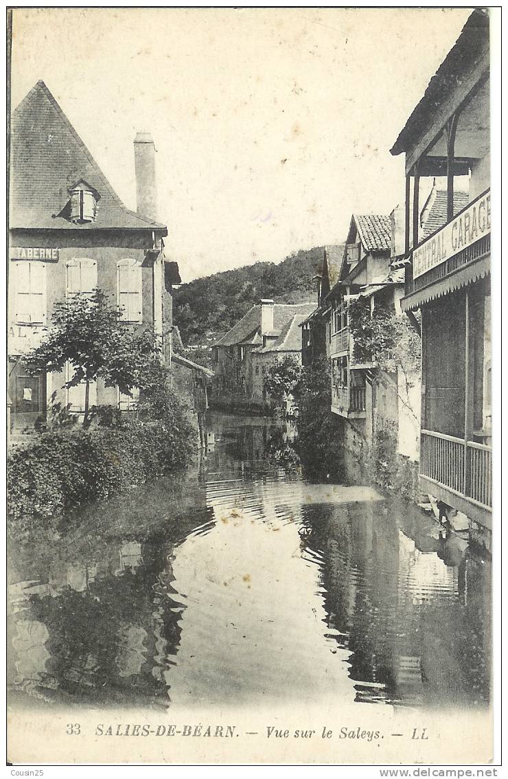 64 SALIES DE BEARN - Vue Sur Le Saleys - Salies De Bearn