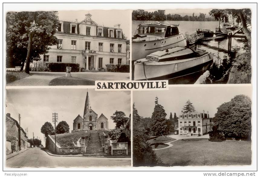 CARTE PHOTO SARTROUVILLE - MULTI VUES - Sartrouville