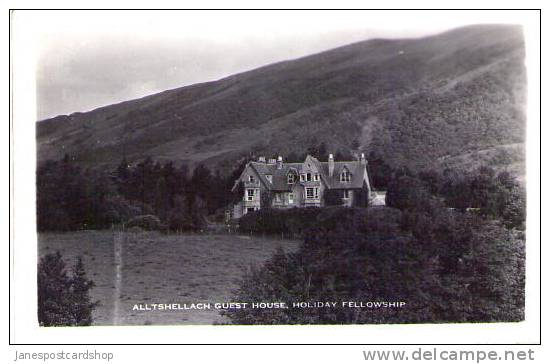 ALLTSHELLACH Guest House - HOLIDAY FELLOWSHIP - Real Photo PCd - Argyllshire - Argyllshire