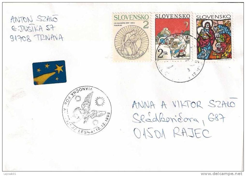 Good Cover From Slovakia 1999. - Covers & Documents