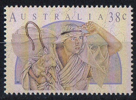 Australia 1991 Christmas 38c Shepherd MNH - Mint Stamps