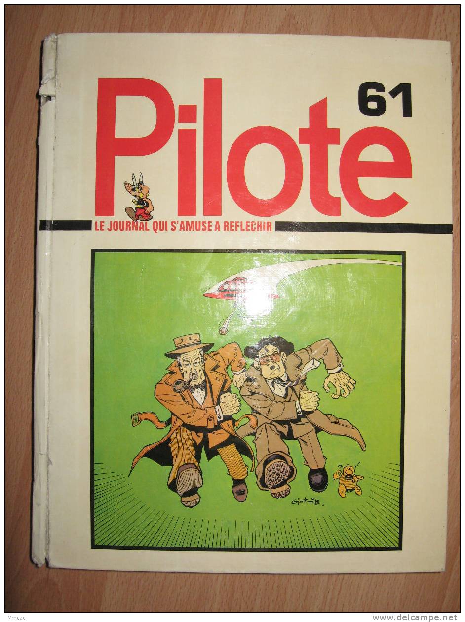 Reliure Pilote 61 Nos 648 à 657 - 1972 - Pilote