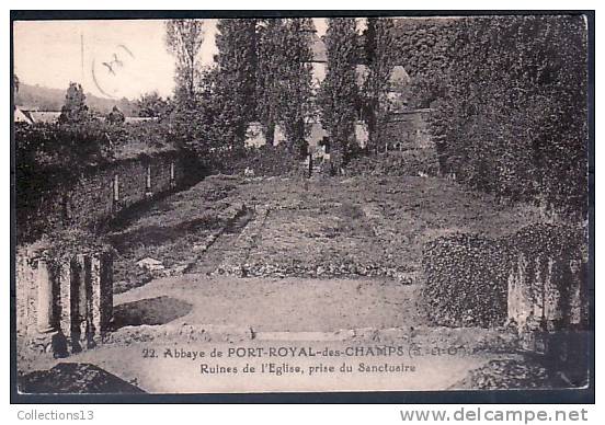 YVELINES - Abbaye De Port Royal Des Champs - Ruines De L'église, Prise Du Sanctuaire - Magny-les-Hameaux